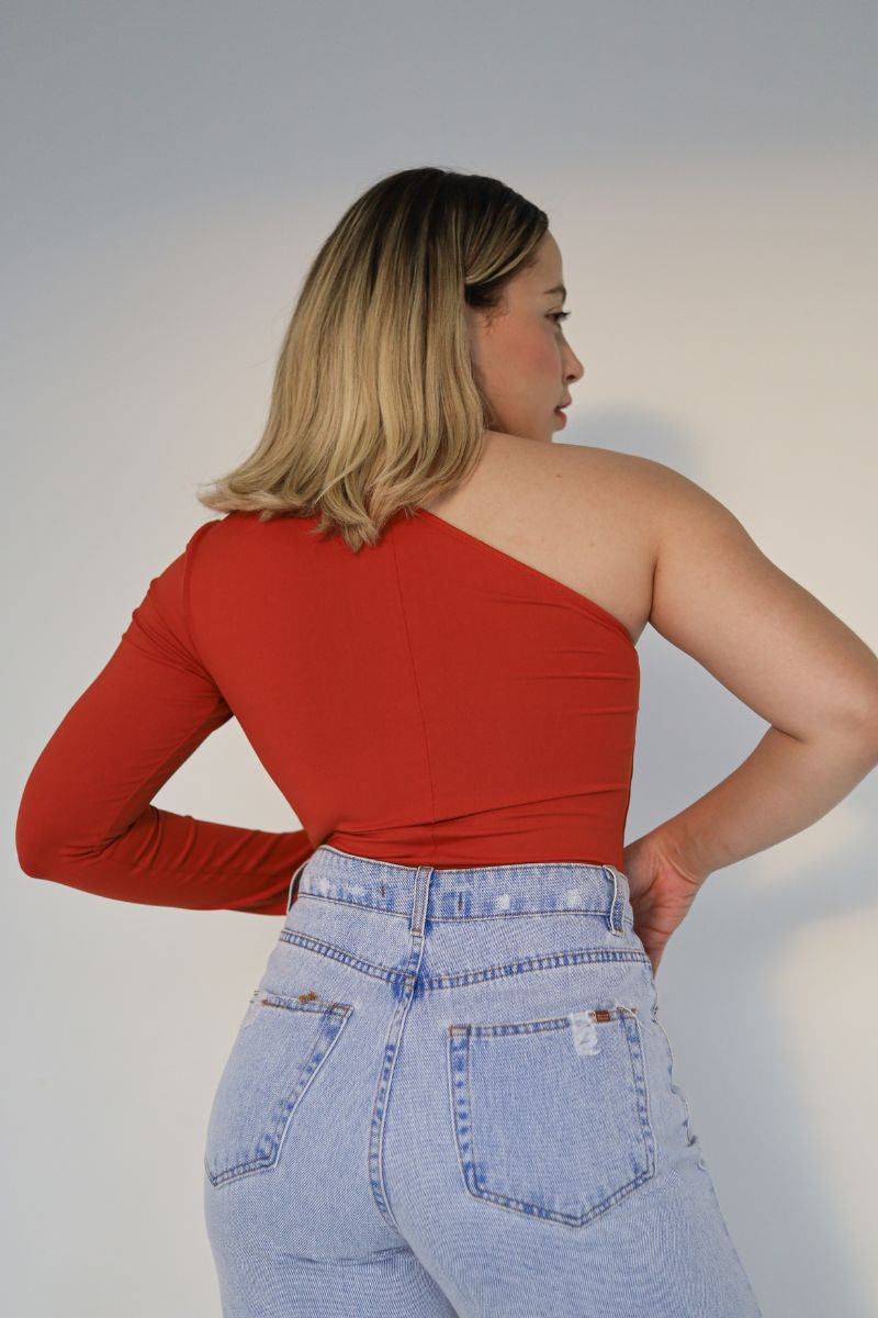 Body Nula Manga Faixa Tange