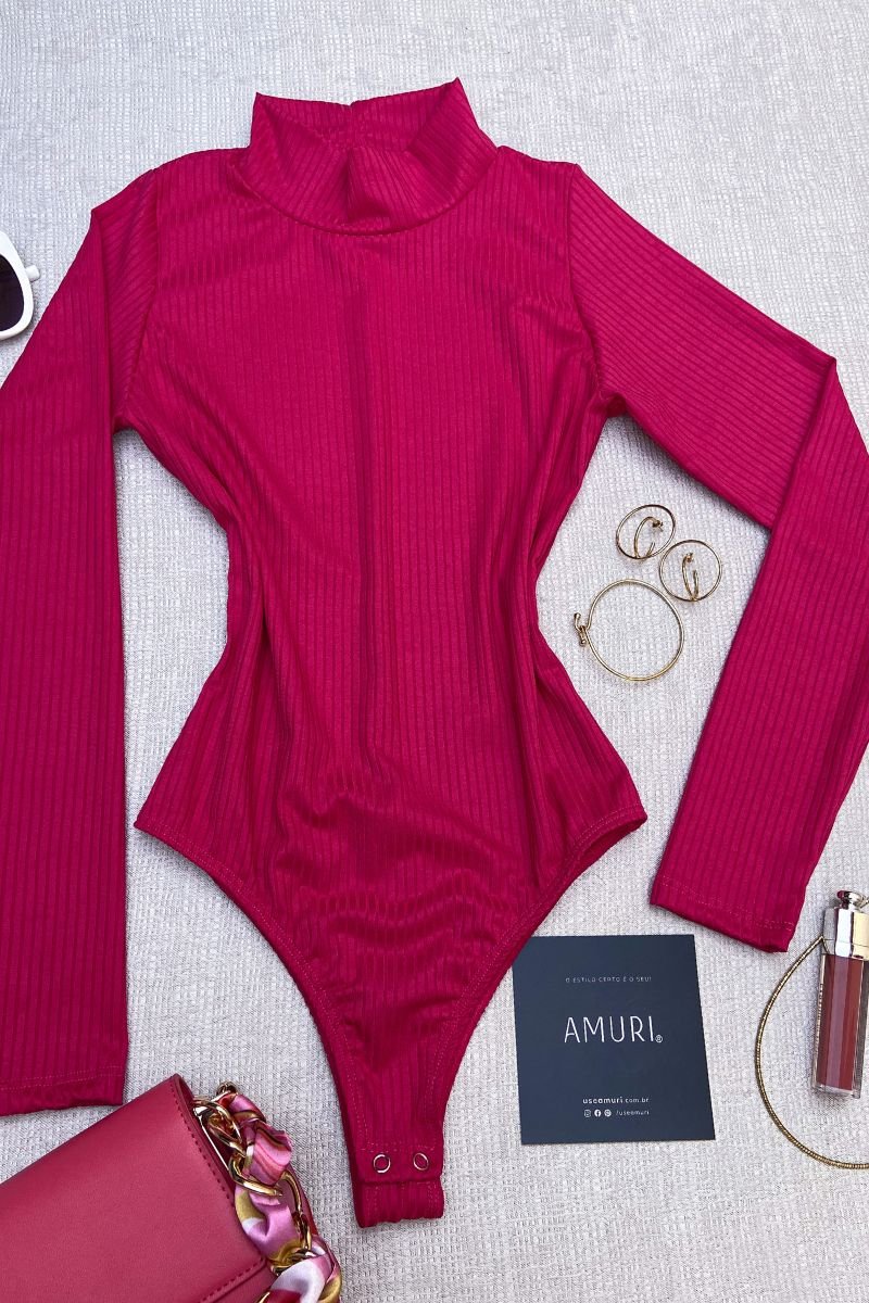 Body Basiquinho Rosa Barbie