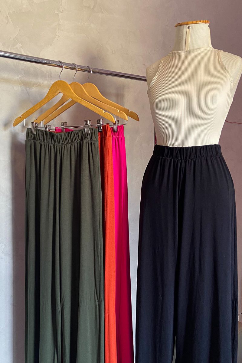 Calça Pantalona Maxi Pink