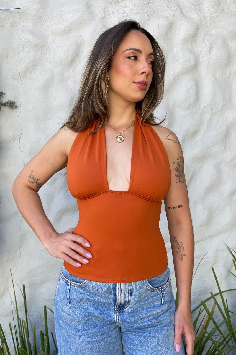 Blusa Frente Única Pôr do Sol