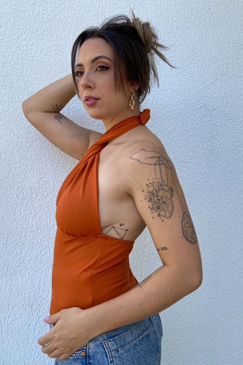 Blusa Frente Única Pôr do Sol