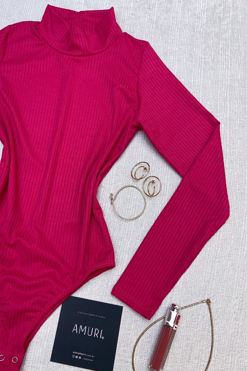 Body Basiquinho Rosa Barbie