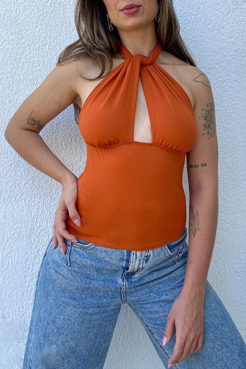 Blusa Frente Única Pôr do Sol