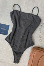 Body Minimal Cinza Mescla