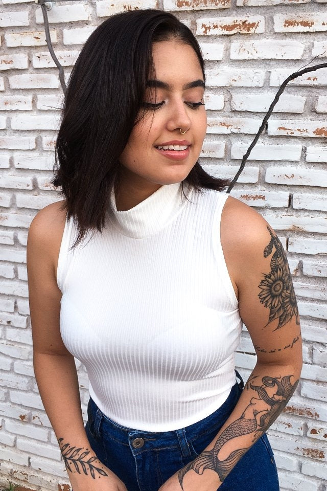 Body Regata Gola Off-white