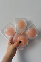Mini Bojo Adesivo de Silicone Reutilizável Protetor de Mamilo