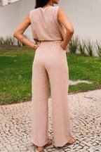 Calça Alfaiataria Duna Amêndoa