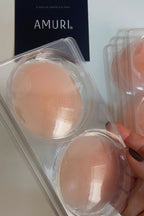 Mini Bojo Adesivo de Silicone Reutilizável Protetor de Mamilo