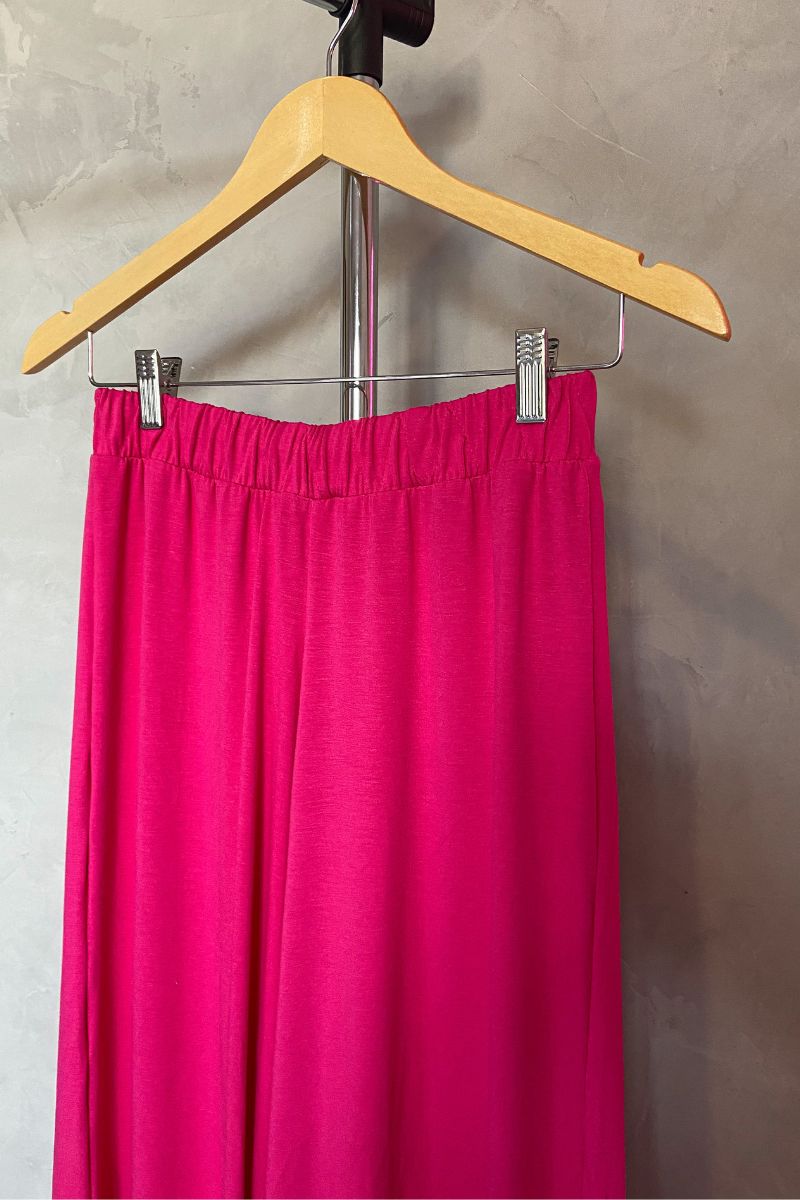 Calça Pantalona Maxi Pink