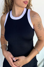 Blusa Duo Preta e Branca