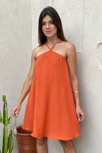 Vestido Frente Única Hera Pôr do Sol