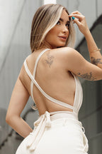 Body Lurex Off-white
