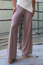 Calça Pantalona Maxi Avelã