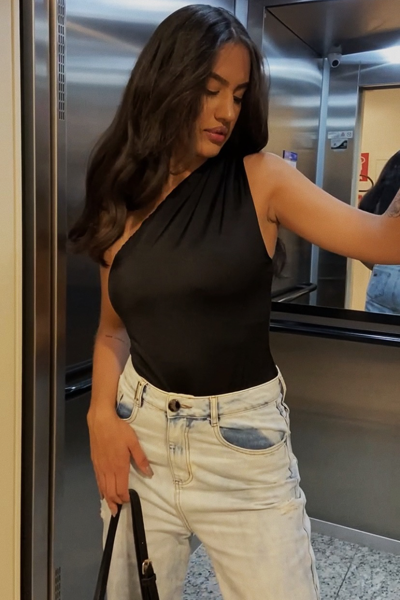 Body Ombro Só Preto