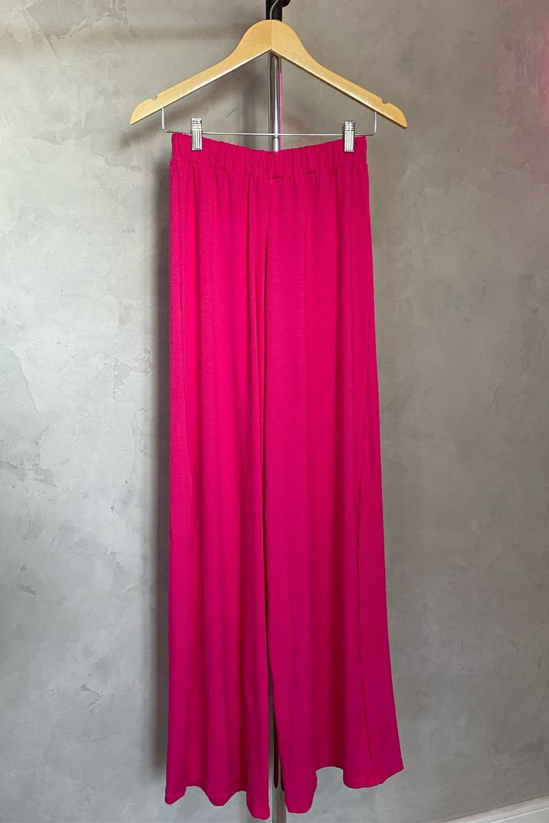 Calça Pantalona Maxi Pink