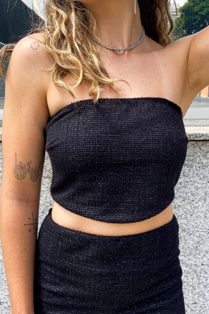 Top Clássico Preto