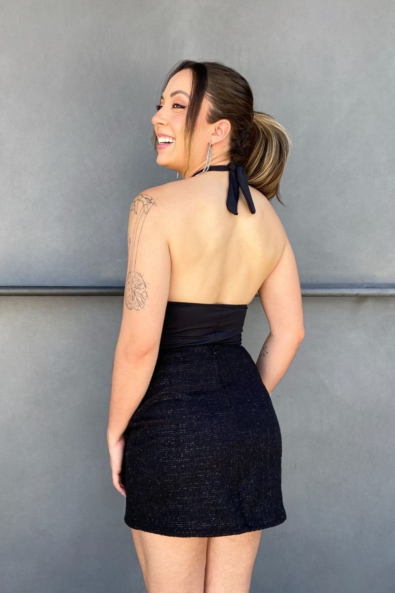 Saia Fenda Preta