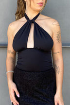 Blusa Frente Única Preta